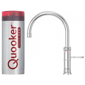Quooker 3CFSPTN PRO 3 Classic Fusion Round 3 in 1 Tap - Polished Chrome