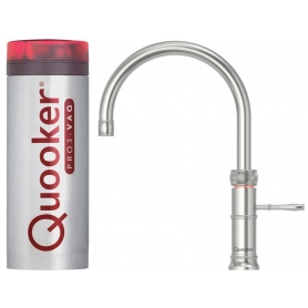 Quooker 3CFRRVS PRO 3 Classic Fusion Round 3 in 1 Tap - Stainless Steel