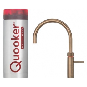 Quooker 3FRPTN PRO 3 Fusion Round 3 in 1 Tap - Patinated Brass