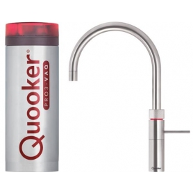 Quooker 3FRRVS PRO 3 Fusion Round 3 in 1 Tap - Stainless Steel