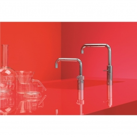 Quooker 3NSCHRTT PRO3  Nordic Square 3 in 1 Twin Taps - Polished Chrome