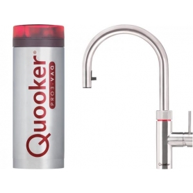 Quooker 3XRVS PRO3 FLEX  Flex 3-in-1 Boiling Water Tap - Stainless Steel - 1