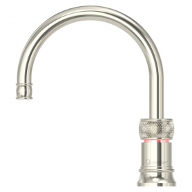 Quooker Combi 2.2CNRNIG Classic Nordic Round Single Tap 3 in 1 Boiling Water Tap - Nickel - 1