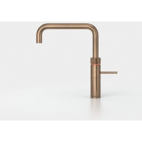 Quooker 3FSPTN PRO 3 Fusion Square 3 in 1 Tap - Patinated Brass