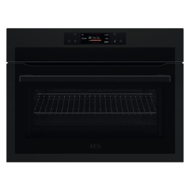 AEG KME768080T WiFi Connected Built In Combination Microwave - Matte Black - EX SHOWROOM - 0