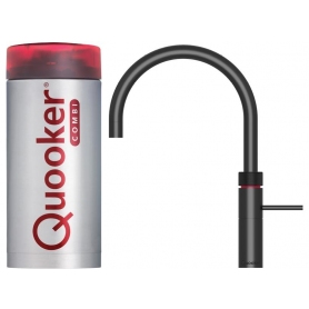 Quooker 2.2FRBLK Combi 2.2 Fusion Round 3-in-1 Boiling Water Tap - Black - 0