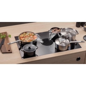 BORA X Pure Surface Induction Cooktop with Integrated Cooktop Extractor - Exhaust Air