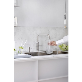 Quooker 3CFSCHR PRO 3 Classic Fusion Square 3 in 1 Tap - Polished Chrome - 3
